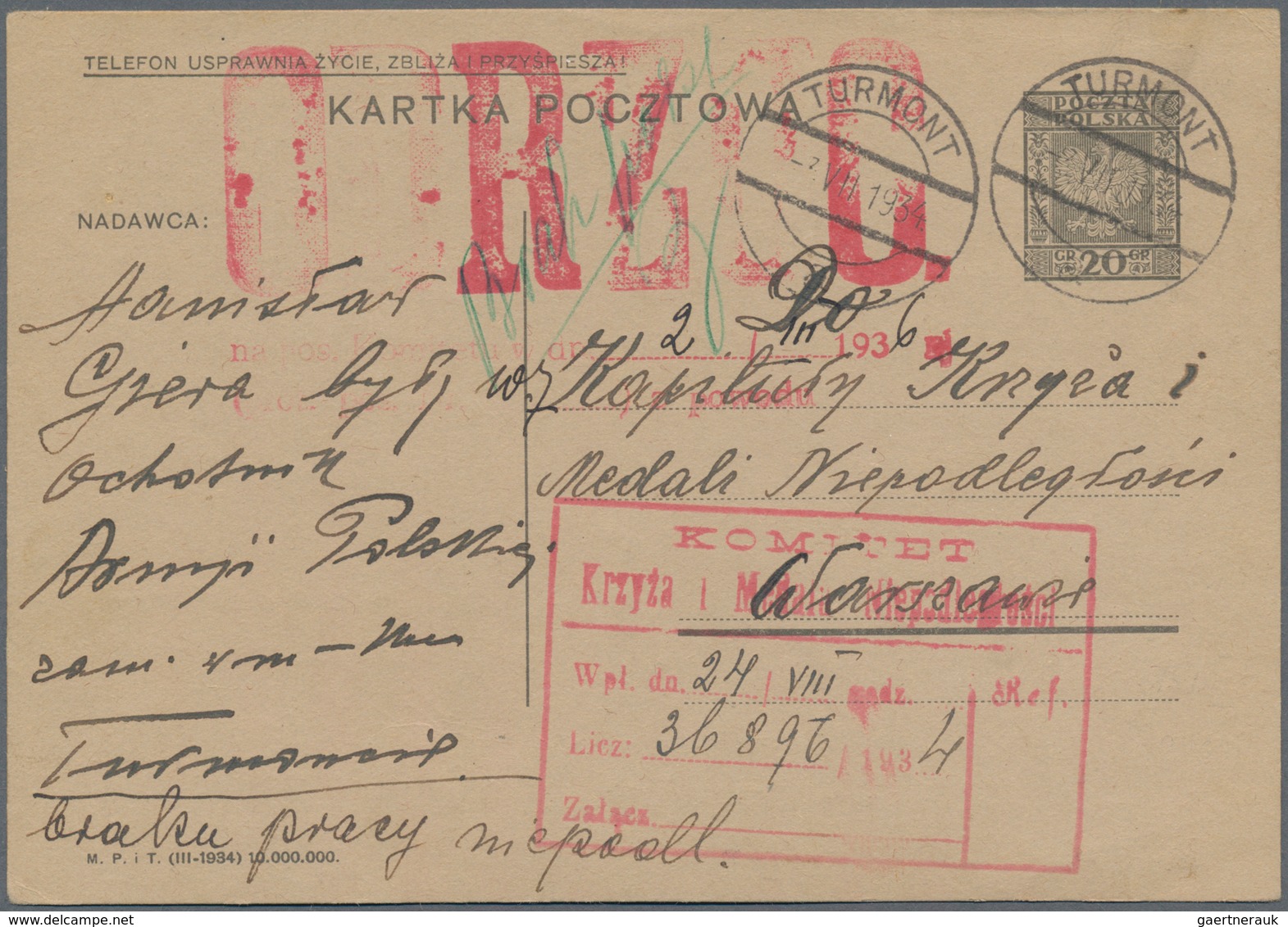 Polen: 1919/1939, VILNIUS DISTRICT, Polish occupation/annexation, collection of apprx. 79 covers/car
