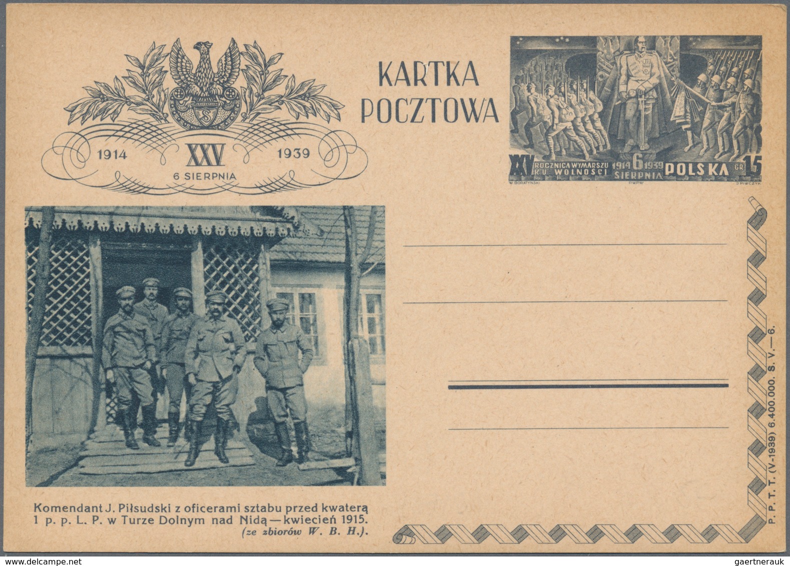 Polen - Ganzsachen: 1919/64 2 Albums With Ca. 210 Unused Postal Stationery Cards, Many Pictured Post - Stamped Stationery