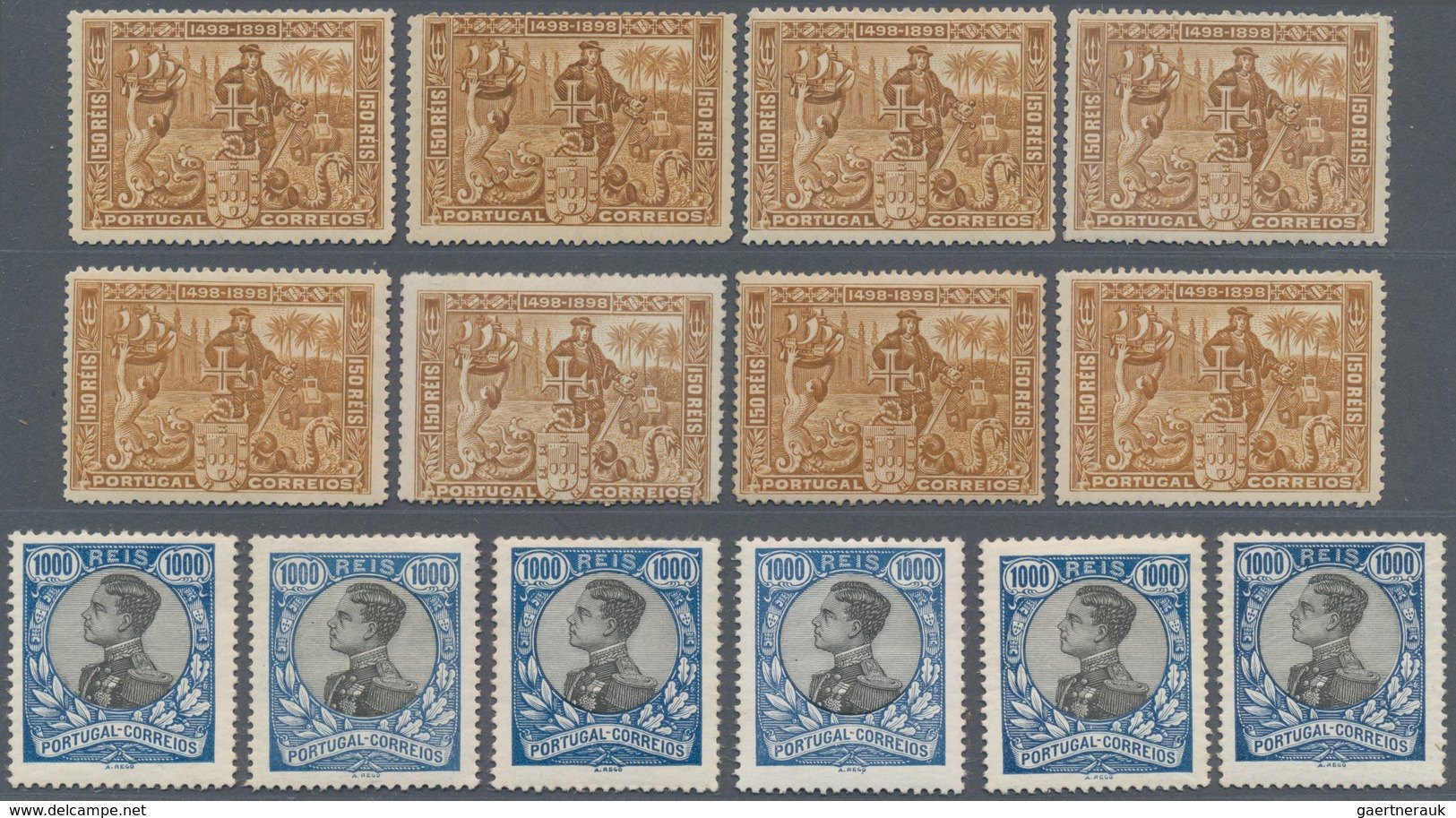Portugal: 1853/1910 (ca.), Accumulation Of The Classic Issues From The Imperforates To The End Of Mo - Sonstige & Ohne Zuordnung