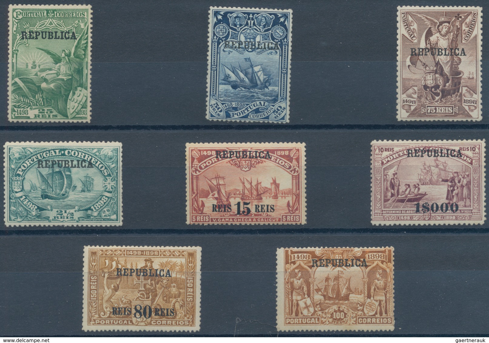 Portugal: 1898/1925, stock of this year's issues mint mounted, some mint never hinged, always ten se