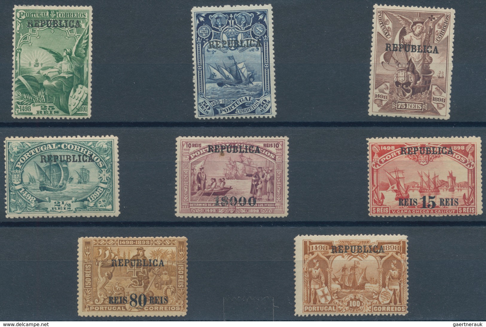 Portugal: 1898/1925, stock of this year's issues mint mounted, some mint never hinged, always ten se