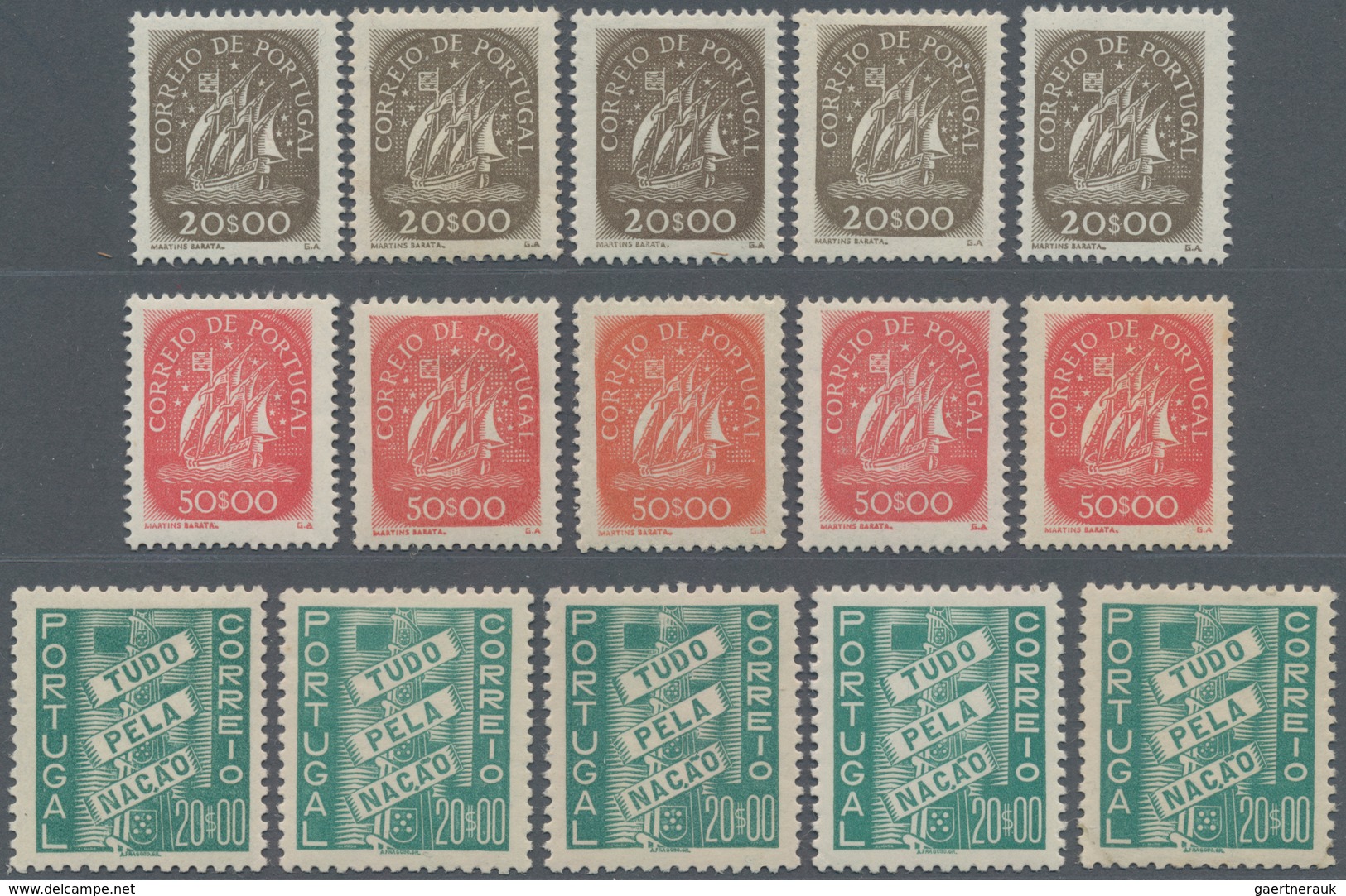 Portugal: 1910/1980 (ca.), Duplicates On Stockcards Or In Glassines With A Good Section ‚REPUBLICA‘ - Autres & Non Classés