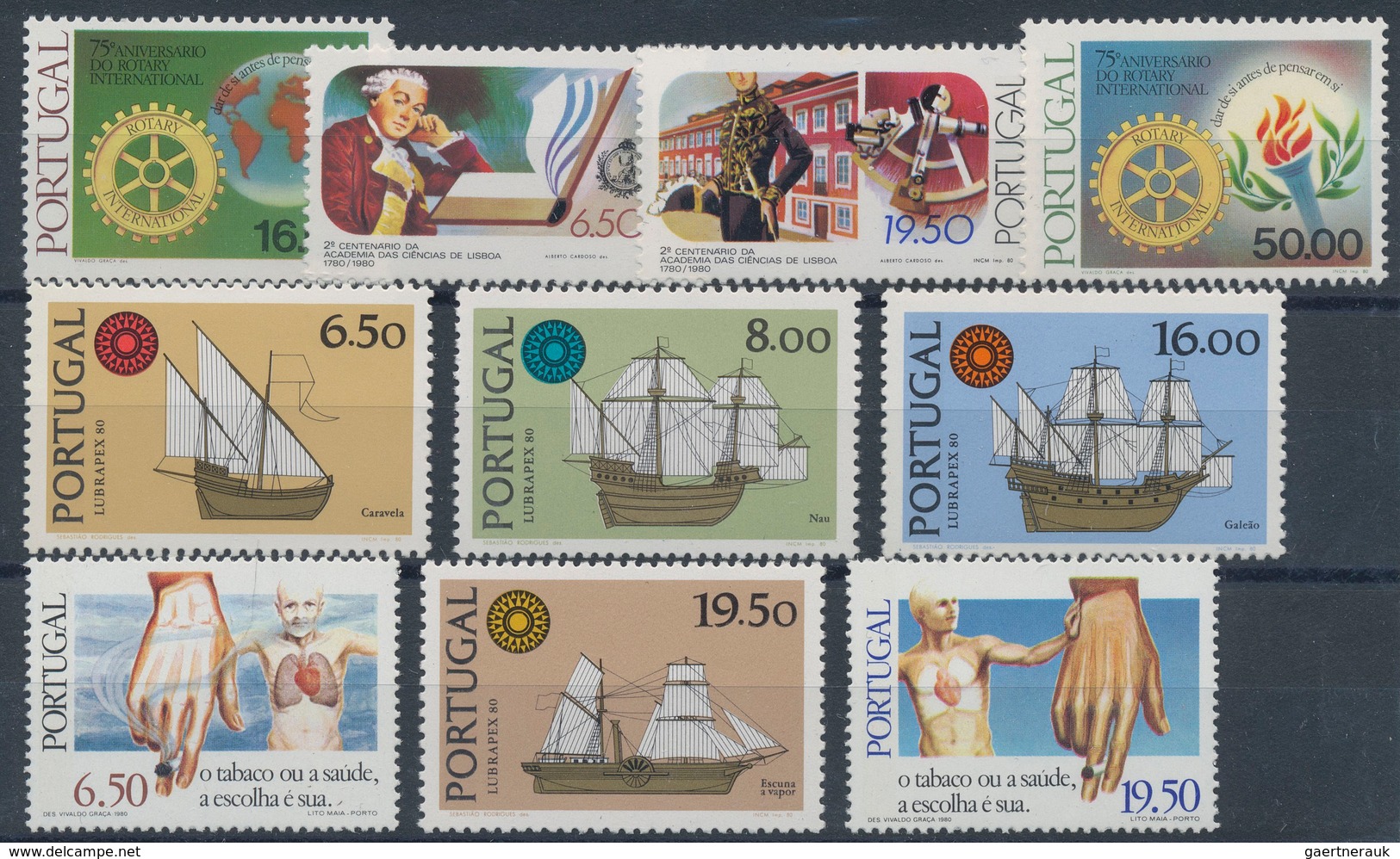 Portugal: 1923/1984, Substantial Accumulation On Stockcards With 50 Sets "First Flight Lisboa-Brasil - Autres & Non Classés