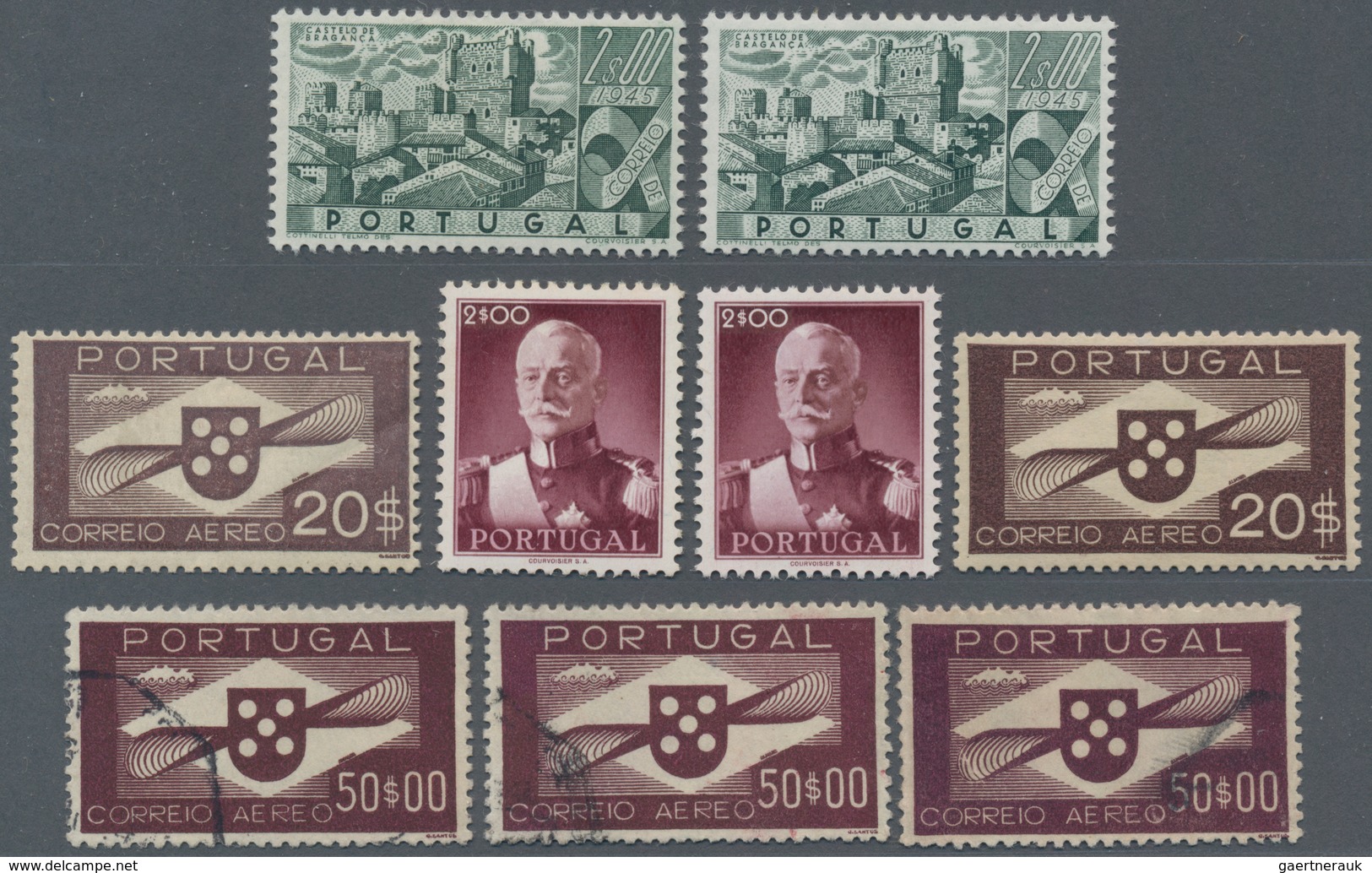 Portugal: 1935/1951 (ca.), Duplicates On Stockcards Mostly In Complete Sets Incl. Many Better Issues - Sonstige & Ohne Zuordnung