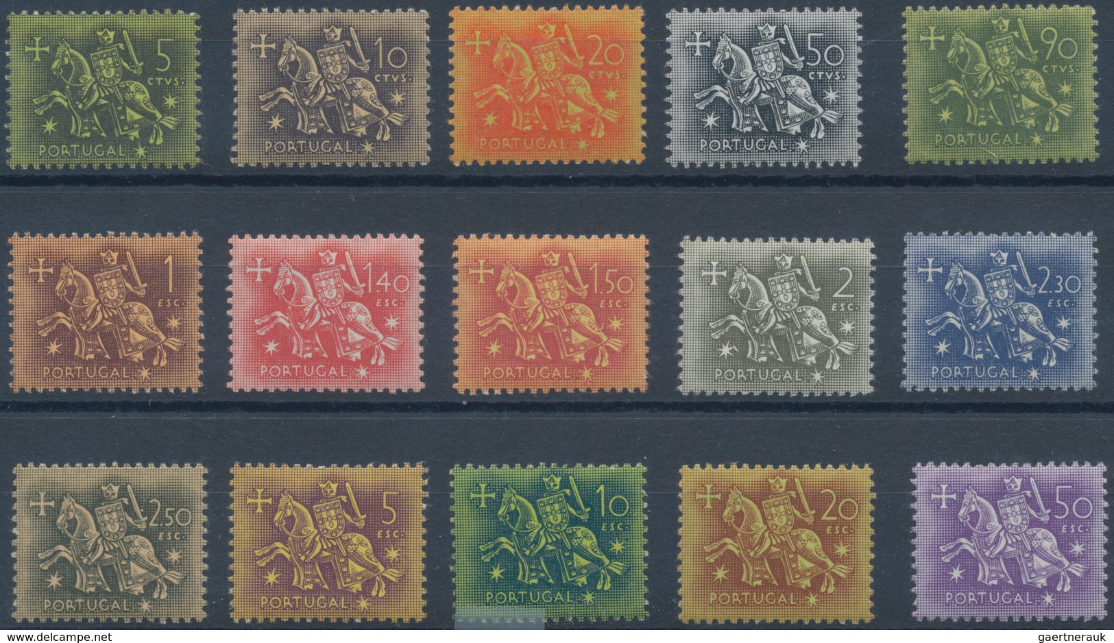 Portugal: 1940/1984, stock of stamps and complete year sets, mint never hinged, quite a few stamps m