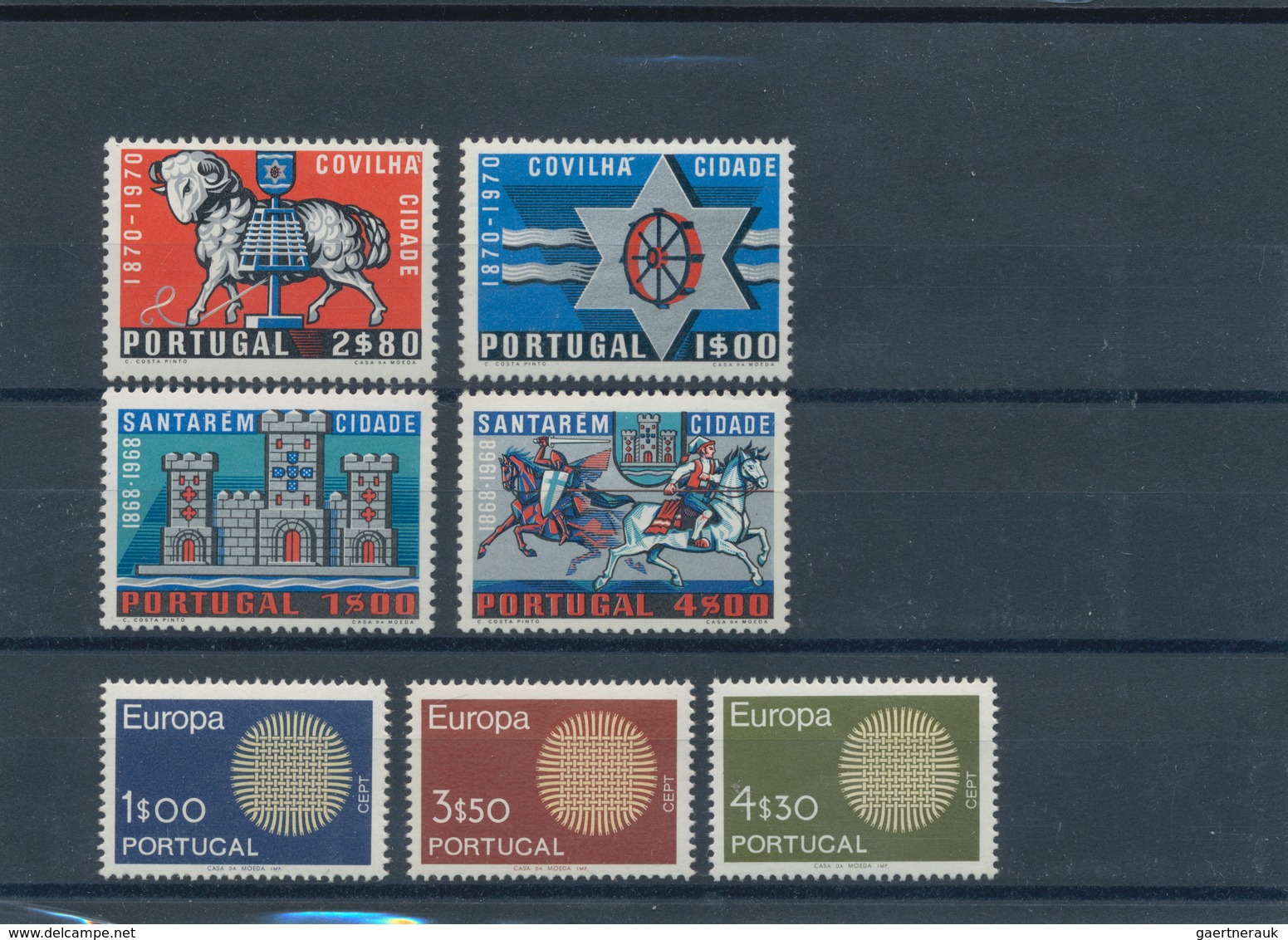 Portugal: 1970, Ca. 80 Complete Year Sets, Mint Never Hinged. Michel More Than 5600,- €. - Other & Unclassified