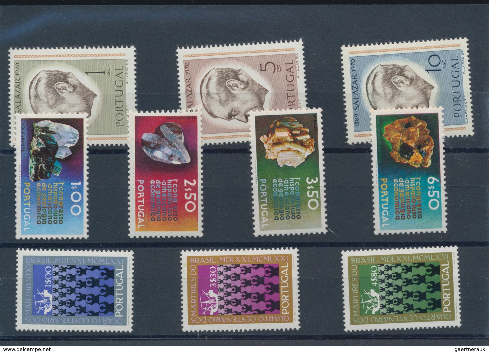 Portugal: 1971/1972, Sets Per 175 MNH Without The Definitives. Every Year Set Is Separately Sorted O - Other & Unclassified