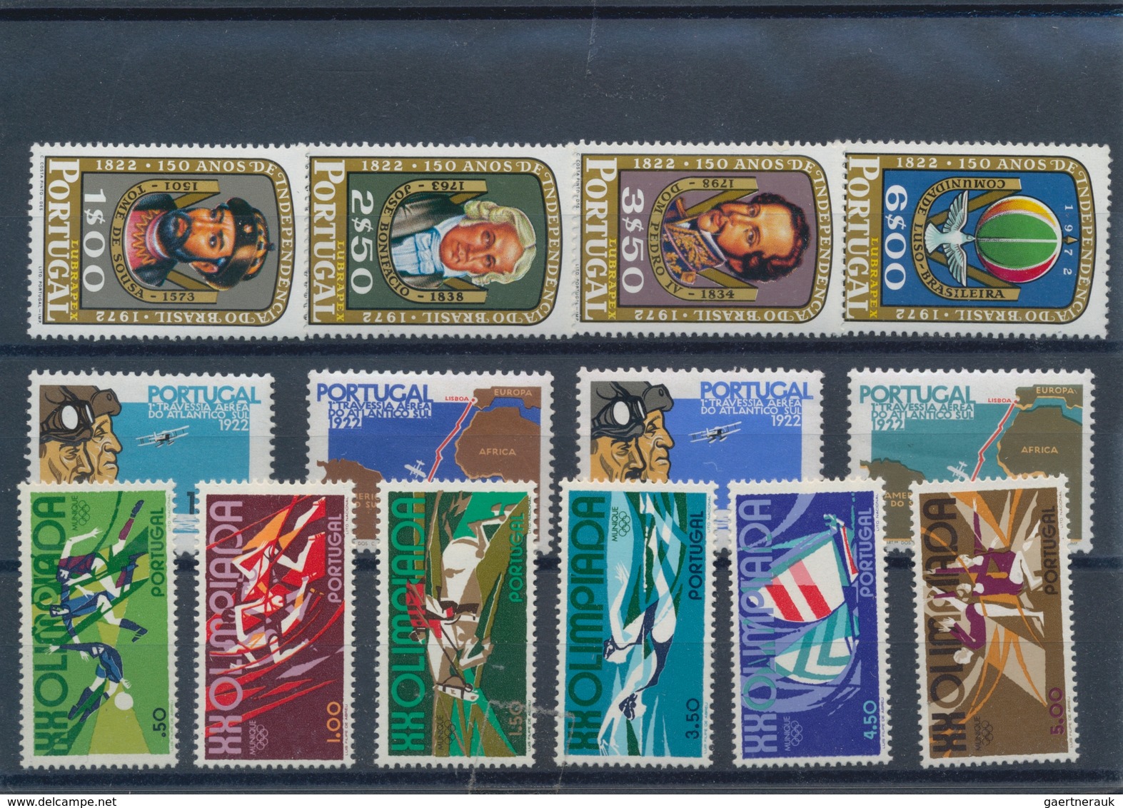 Portugal: 1971/1972, Sets Per 175 MNH Without The Definitives. Every Year Set Is Separately Sorted O - Other & Unclassified