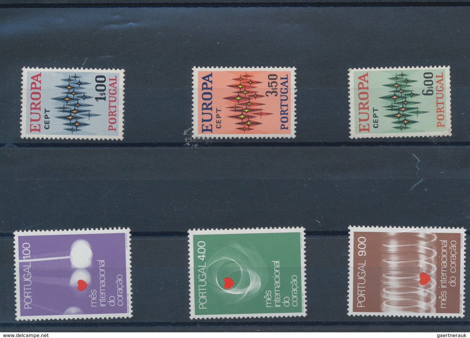 Portugal: 1972, Sets Per 250 MNH Without The Definitives. Every Year Set Is Separately Sorted On Sma - Other & Unclassified