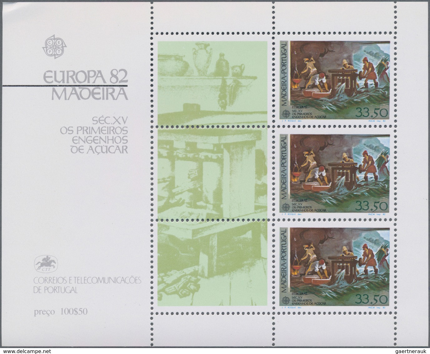 Portugal: 1980/1985, Stock Of Souvenir Sheets And Sheetlets (of The "azujelo" Issues), Mint Never Hi - Other & Unclassified
