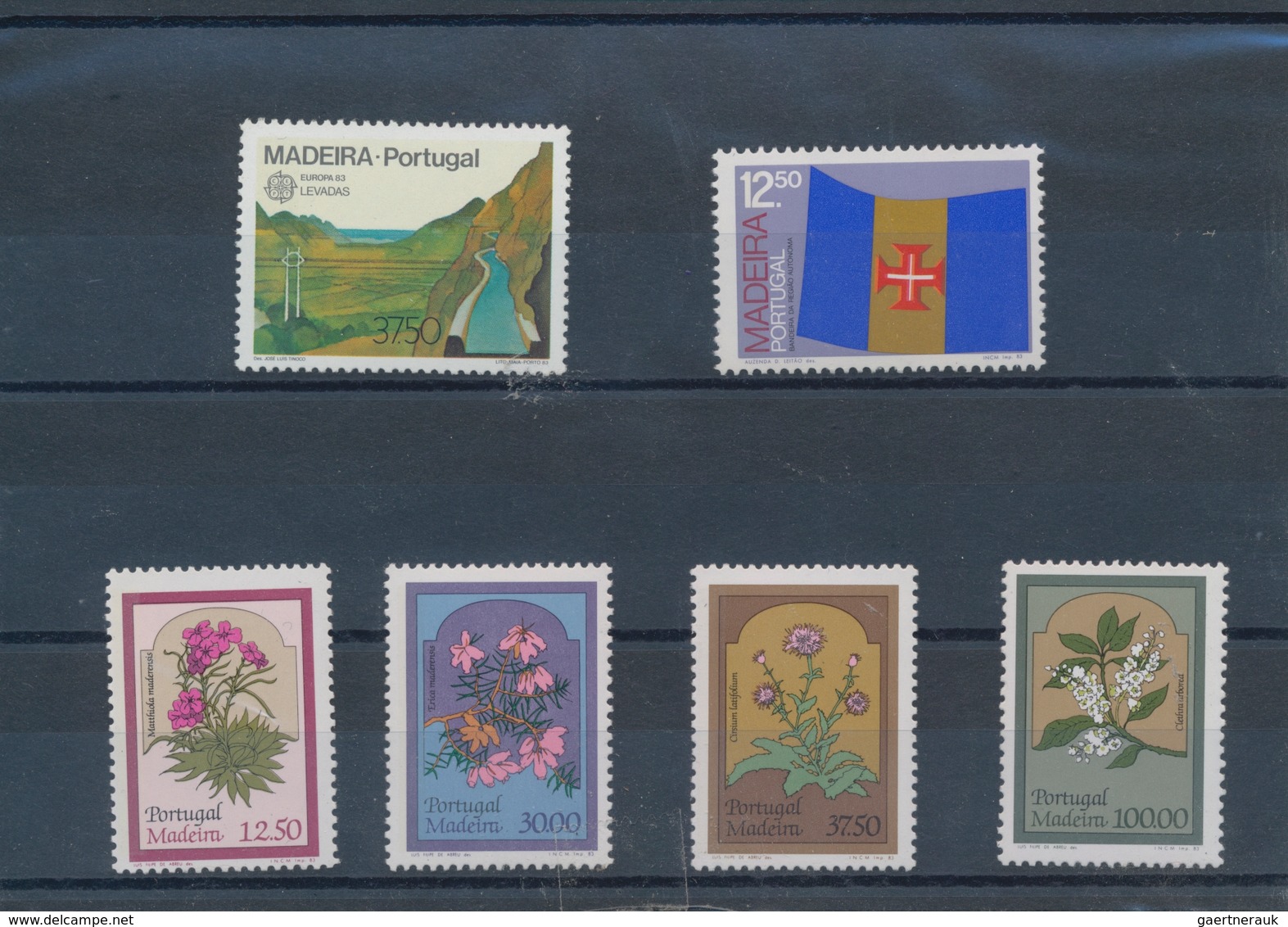 Portugal - Madeira: 1983, Sets MNH Without The Souvenir Sheet Per 650. Every Year Set Is Separately - Madeira