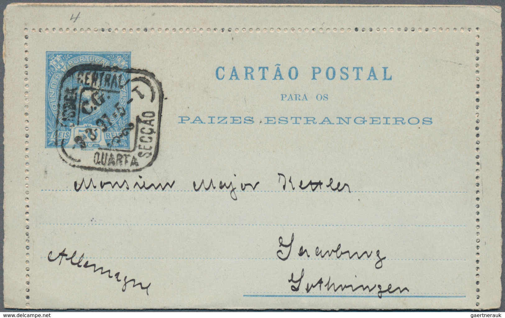 Portugal - Ganzsachen: 1890/1990 Ca. 260 Postal Stationeries (cards, Lettercards, Pictured Postcards - Entiers Postaux