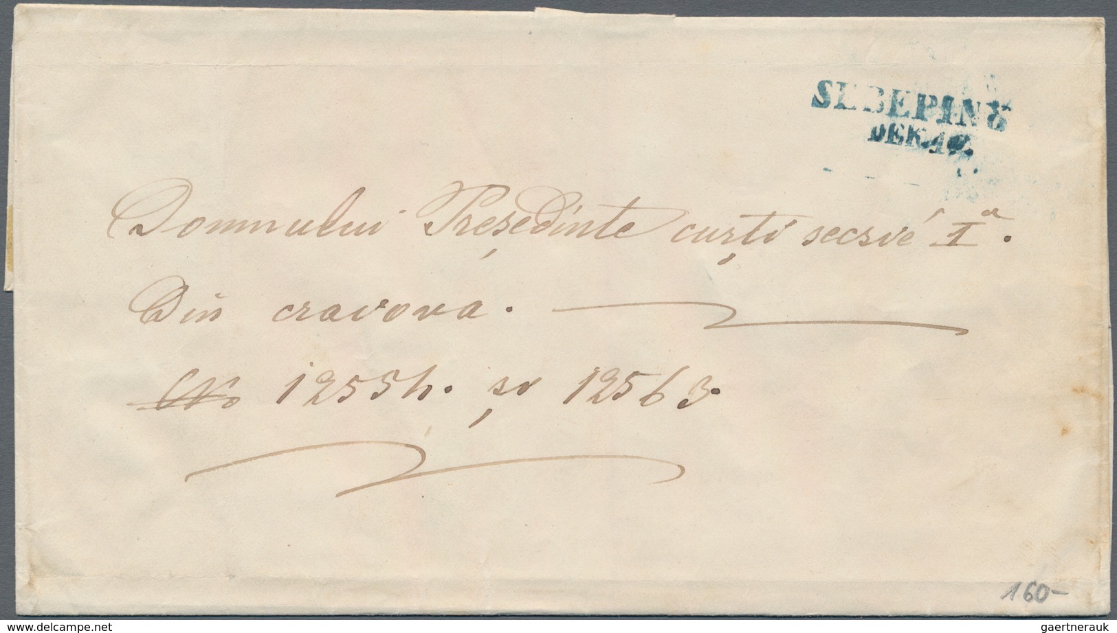 Rumänien: 1860/1880, Lot Of 27 Folded Letters, Some With Better Postmarks As "STIRBEIU", "HUSCH MOLD - Gebraucht