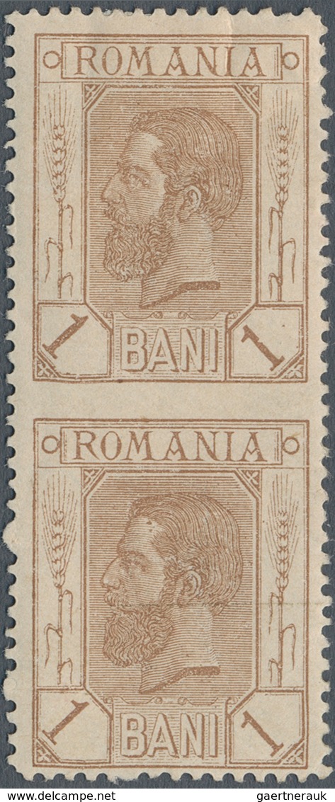 Rumänien: 1879/1935, Imperfs/Proofs/Essays, Assortment Of Apprx. 40 Pieces Of Various Issues. - Oblitérés