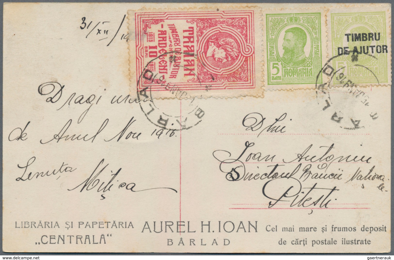 Rumänien: 1889/1944, holding of apprx. 440 commercial covers/cards, showing a vast range of interest