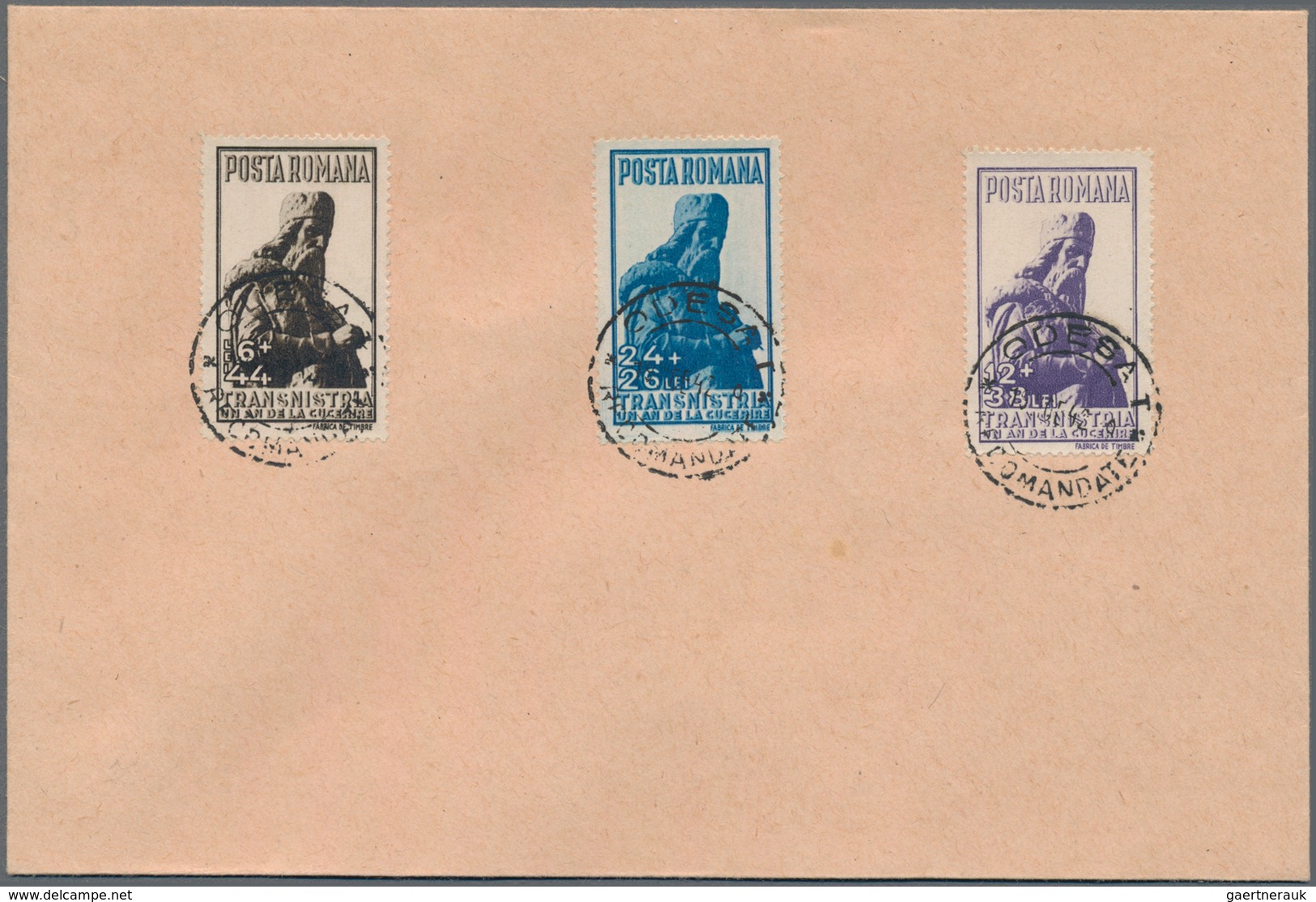 Rumänien: 1920/2003, Group Of 42 Philatelic Covers, Comprising E.g. Three Covers 1919/1920 Occupatio - Used Stamps