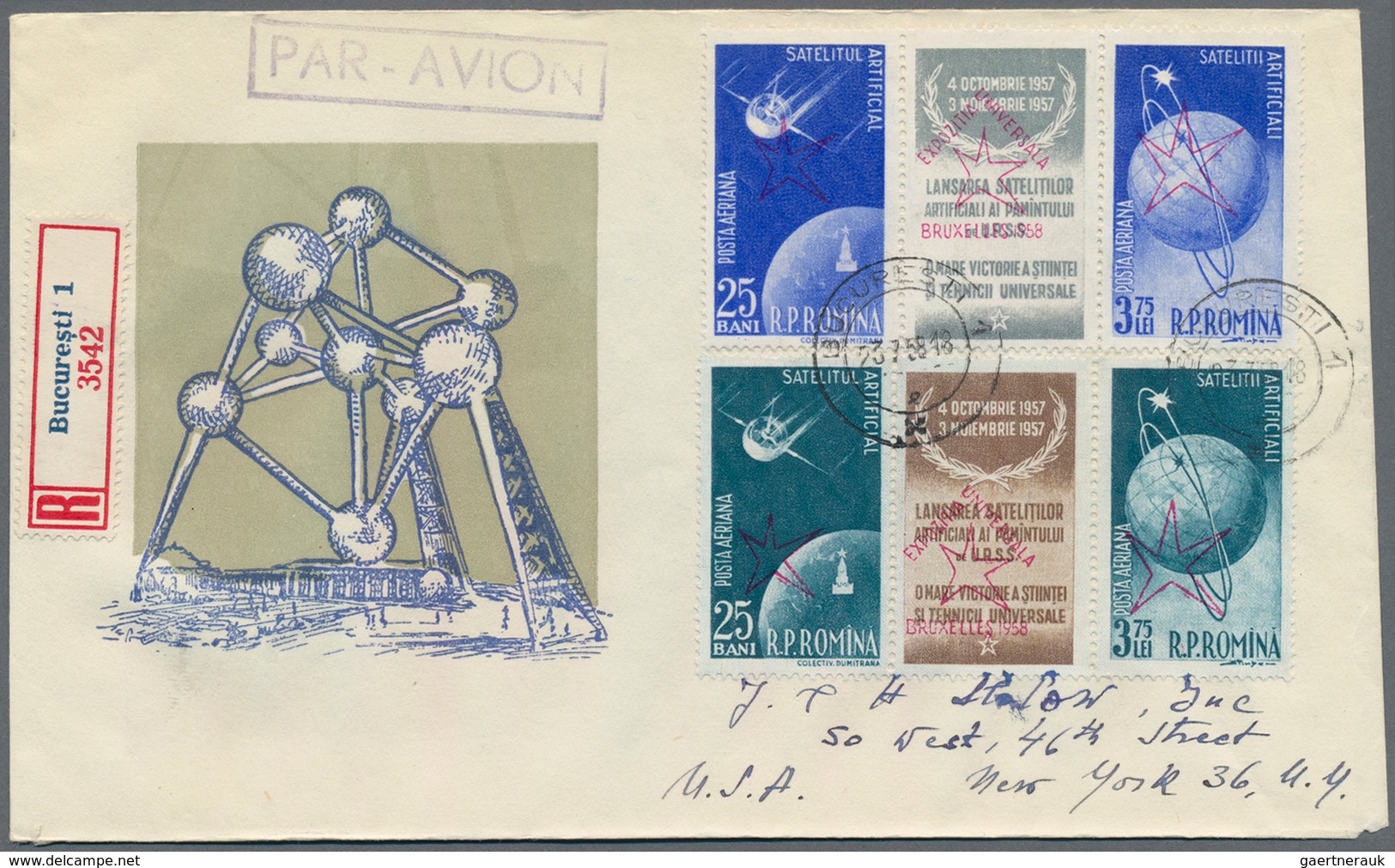 Rumänien: 1920/2003, group of 42 philatelic covers, comprising e.g. three covers 1919/1920 occupatio