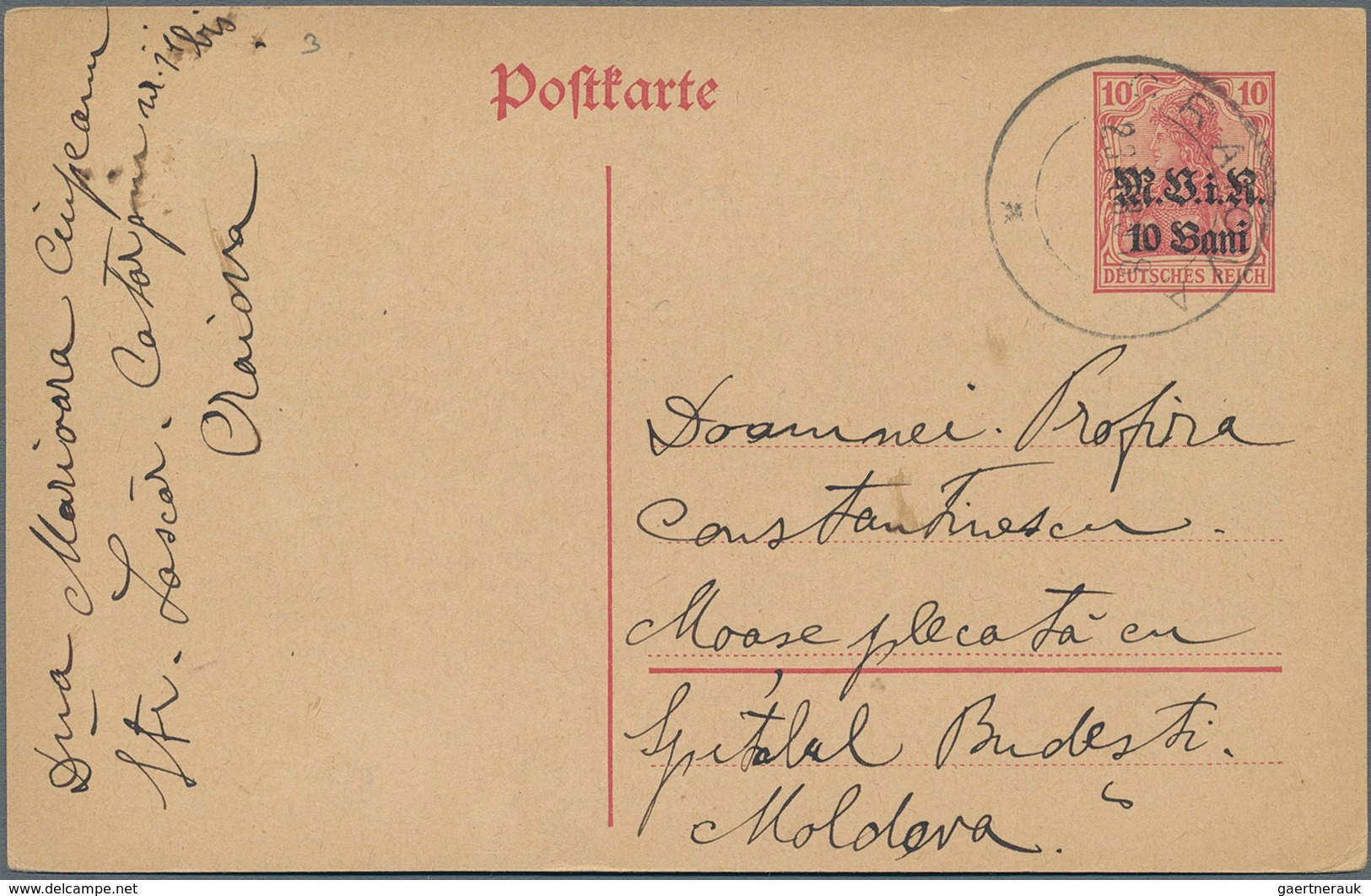 Rumänien - Ganzsachen: 1874/1958 Small Accumulation Of About 180 Unused And Used Postal Stationery C - Ganzsachen