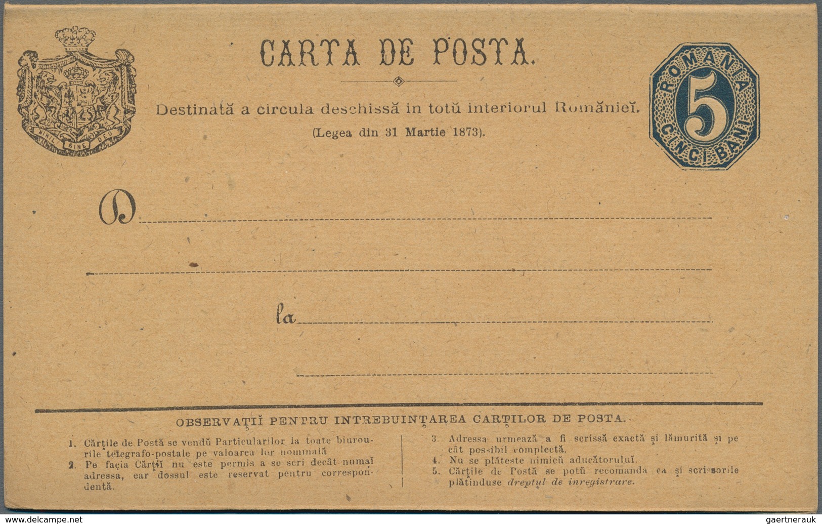 Rumänien - Ganzsachen: 1876/1958 Small Accumulation Of About 170 Unused And Used Postal Stationery C - Entiers Postaux