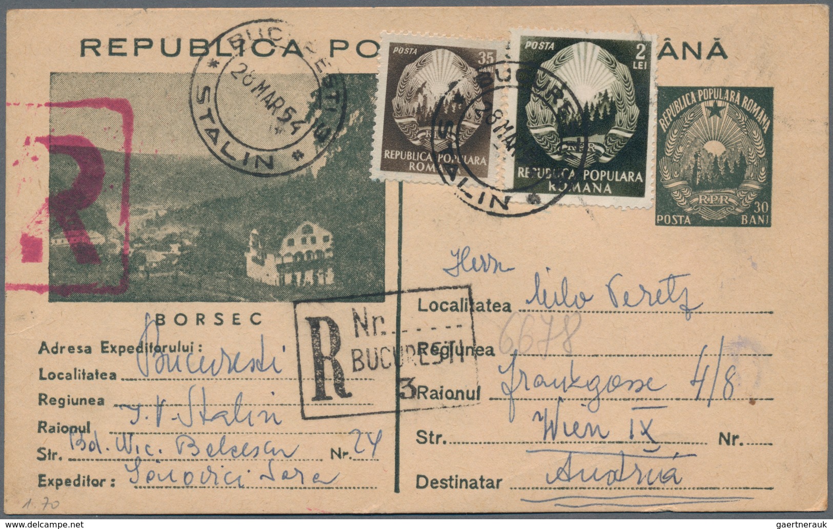 Rumänien - Ganzsachen: 1877/2005, sophisticated holding of apprx. 674 commercially used stationeries