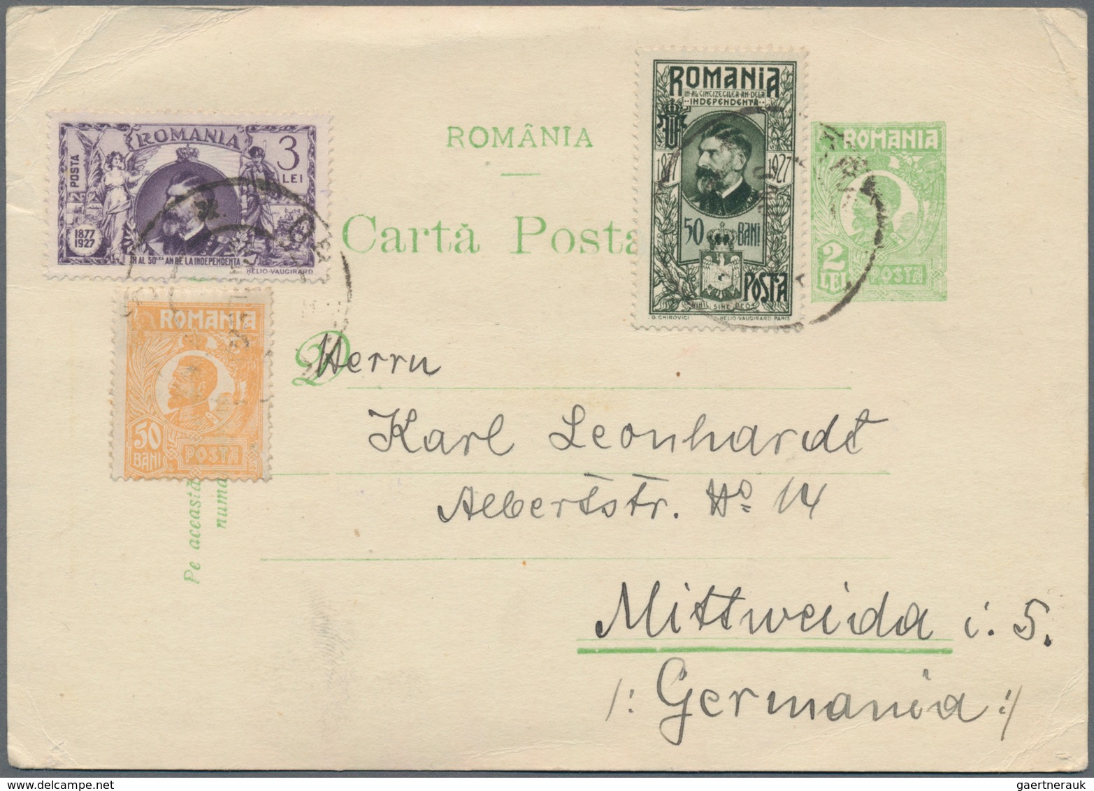 Rumänien - Ganzsachen: 1877/2005, sophisticated holding of apprx. 674 commercially used stationeries