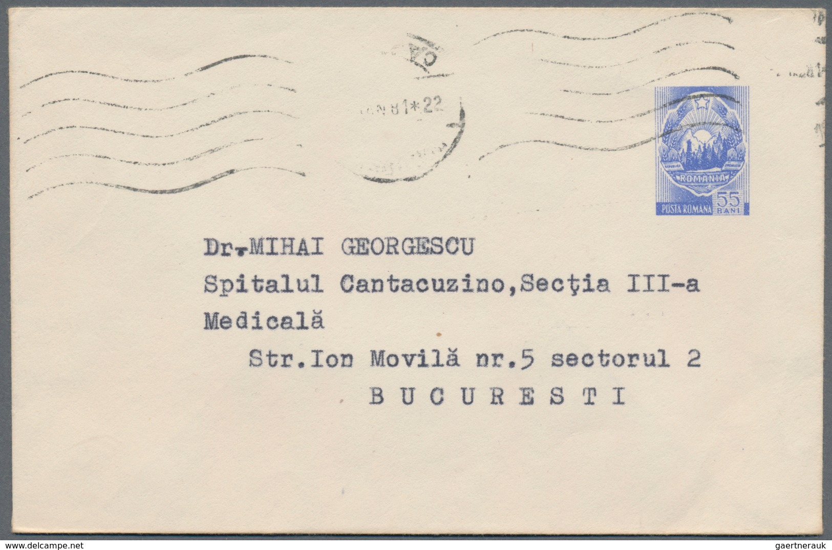 Rumänien - Ganzsachen: 1958/73 (ca.) Ca. 1.020 Unused And Used Pictured Postal Stationery Envelopes, - Enteros Postales