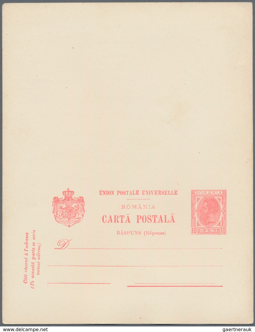 Rumänien - Ganzsachen: 1958/73 (ca.) ca. 1.020 unused and used pictured postal stationery envelopes,