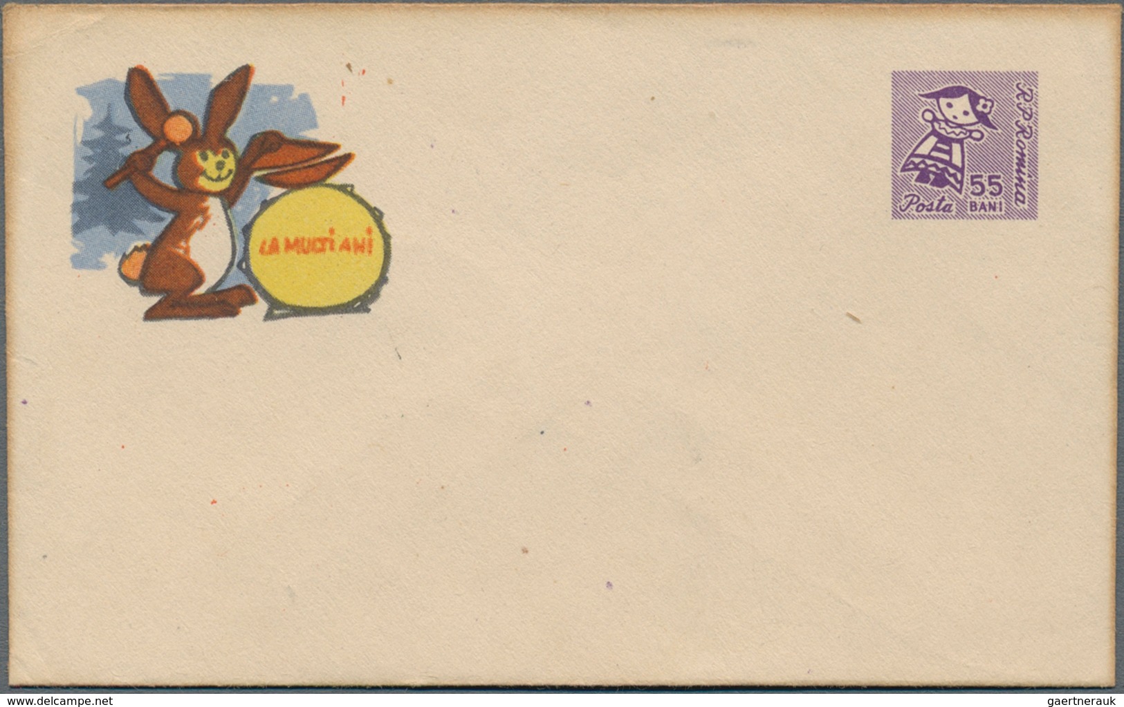 Rumänien - Ganzsachen: 1961/81 (ca.) Holding Of About 310 Mostly Unused Postal Stationery, While Man - Entiers Postaux