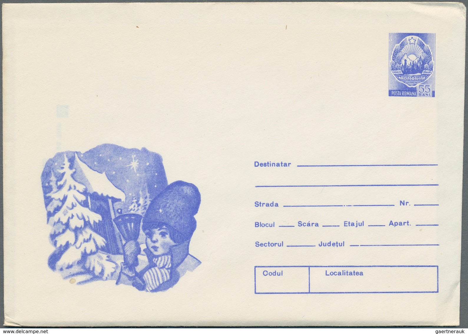 Rumänien - Ganzsachen: 1961/81 (ca.) holding of about 310 mostly unused postal stationery, while man