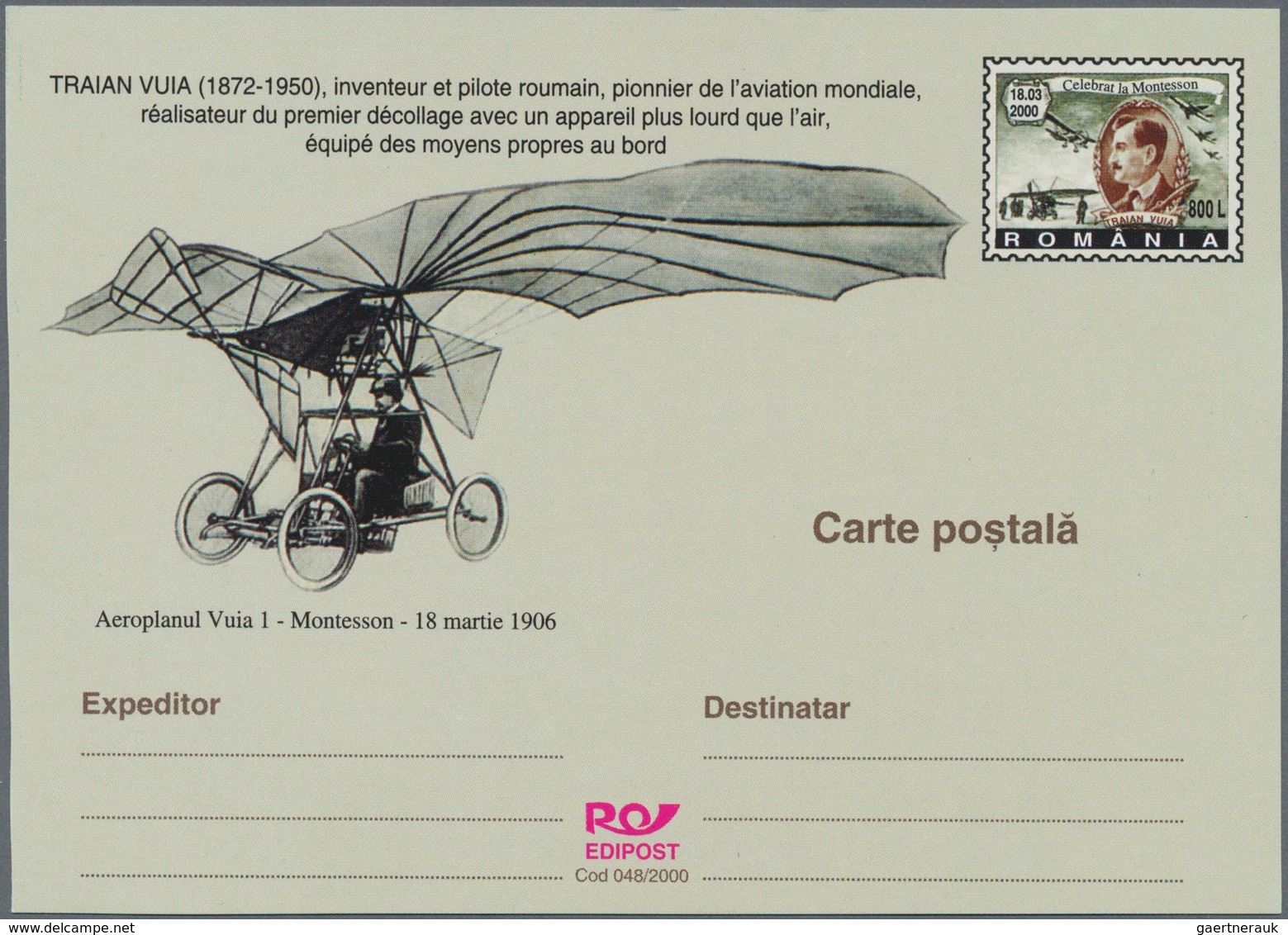 Rumänien - Ganzsachen: 2000 Ca. 650 Unused Postal Stationery Cards And Envelopes, Mostly With Specia - Enteros Postales