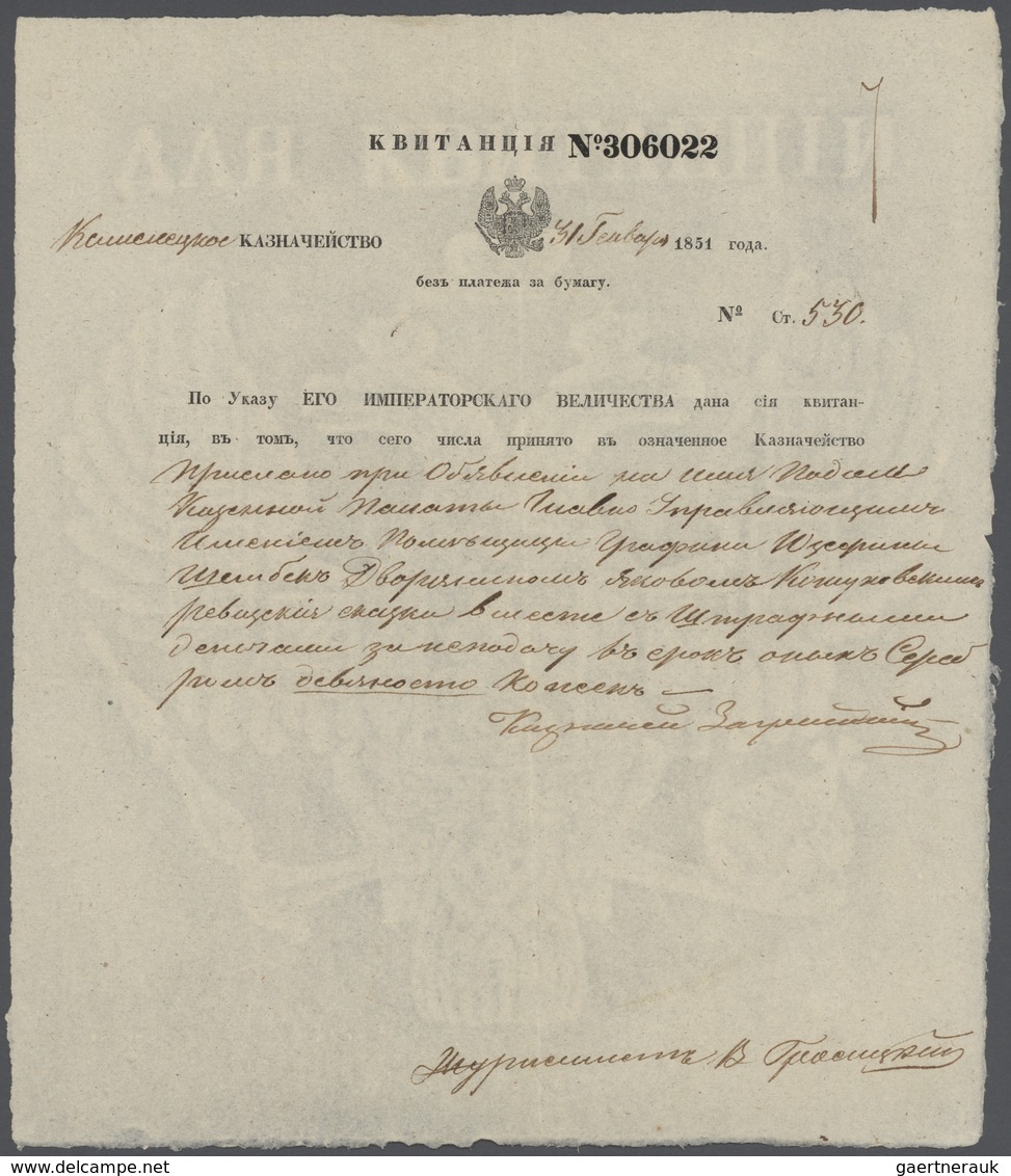 Russland: 1851/1916 Amazing Collection Of 67!!! Telegrams And Telegram Receipts From Many Different - Cartas & Documentos