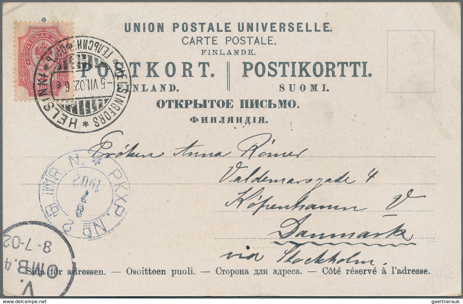 Russland: 1860/1917 Accumulation Of Ca. 260 Covers, Cards And Lettercards, Incl. Used In Finnland An - Lettres & Documents