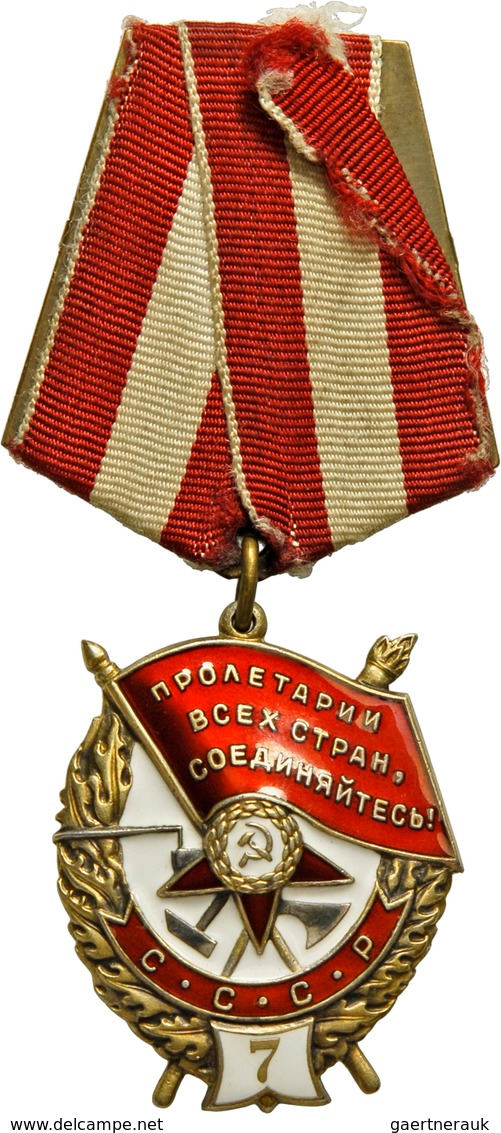 Russland: Russia: Collection of Soviet Orders, Medals and Badges "Polnyj Kavaler" The origin of this