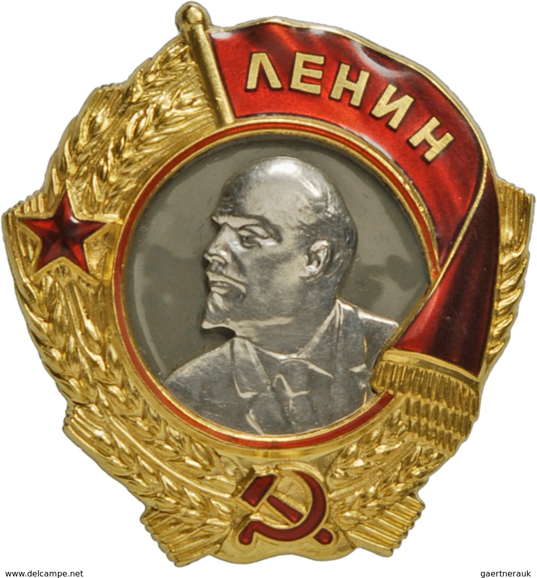 Russland: Russia: Collection of Soviet Orders, Medals and Badges "Polnyj Kavaler" The origin of this