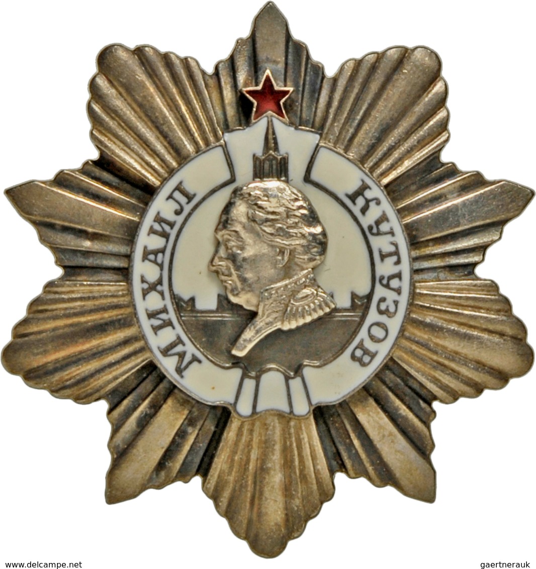 Russland: Russia: Collection of Soviet Orders, Medals and Badges "Polnyj Kavaler" The origin of this