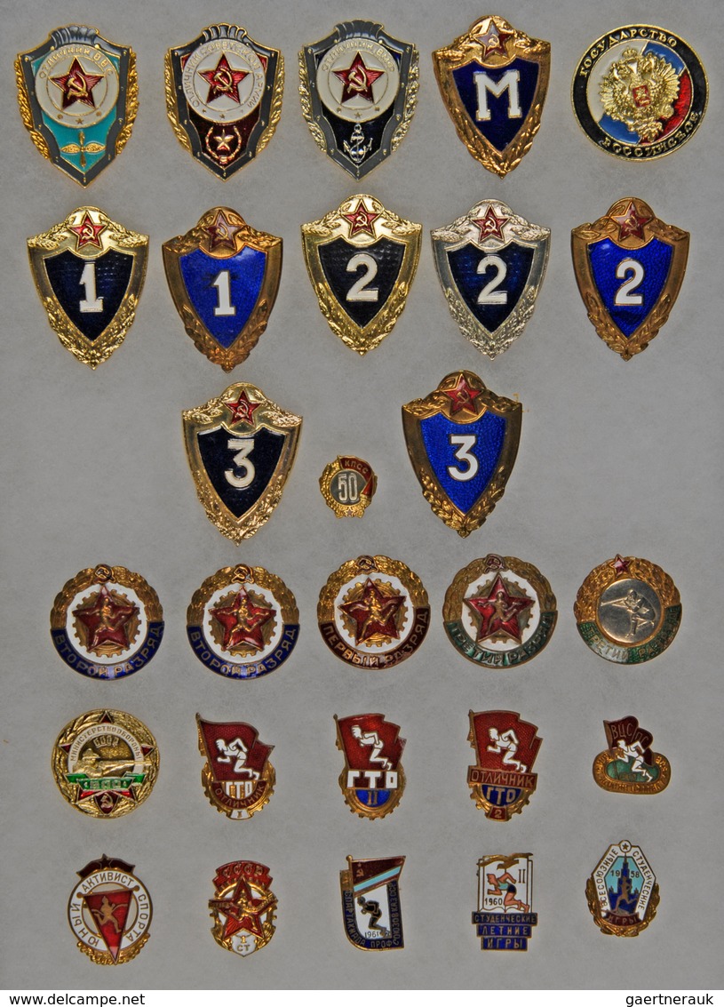 Russland: Russia: Collection of Soviet Orders, Medals and Badges "Polnyj Kavaler" The origin of this