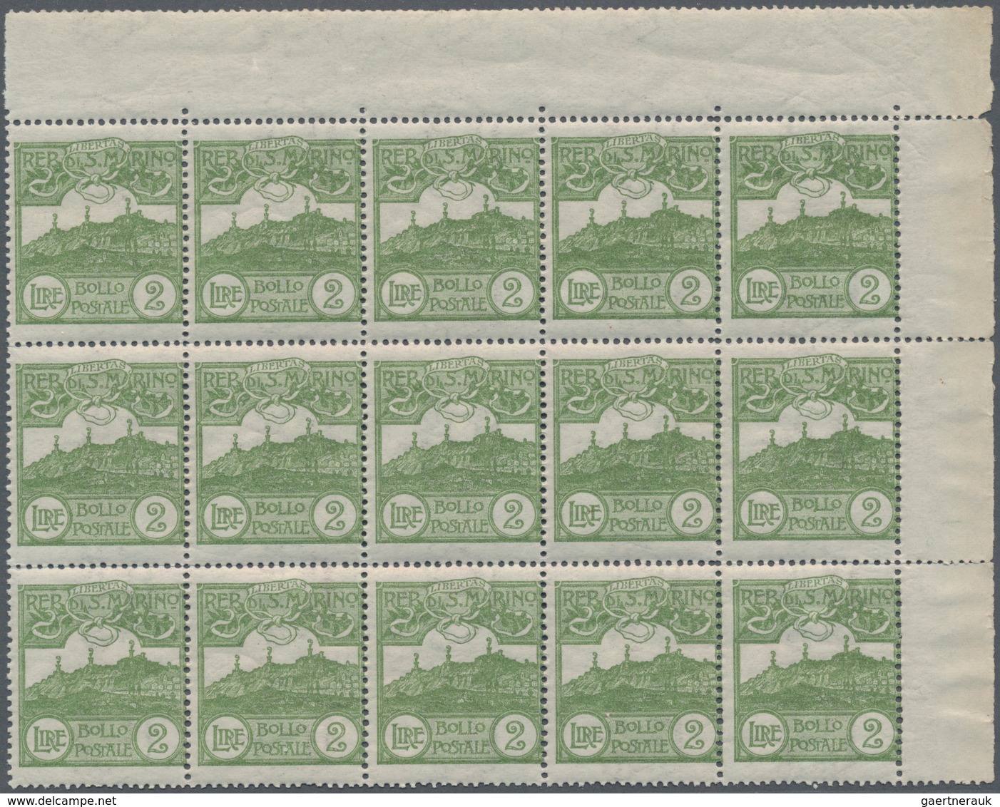 San Marino: 1877/1972 (ca.), Duplicates On Stockcards With Many Complete Sets Incl. Better Issues So - Gebruikt