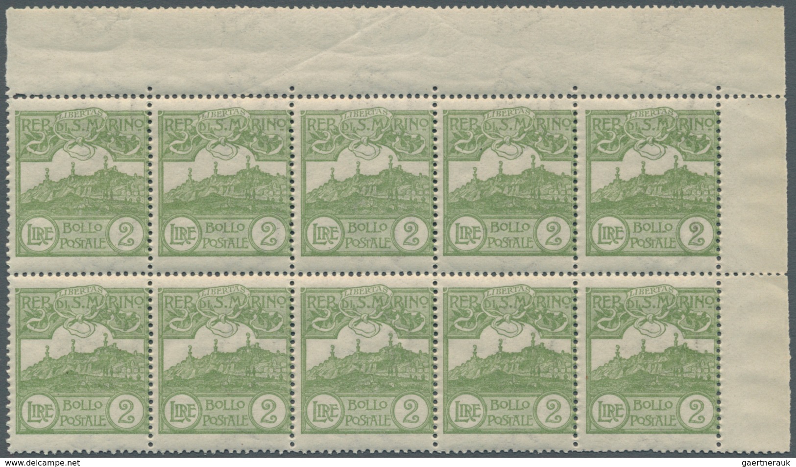 San Marino: 1899/1947, Duplicates On Stockcards With Many Better Issues Some In Larger Quantities An - Gebraucht