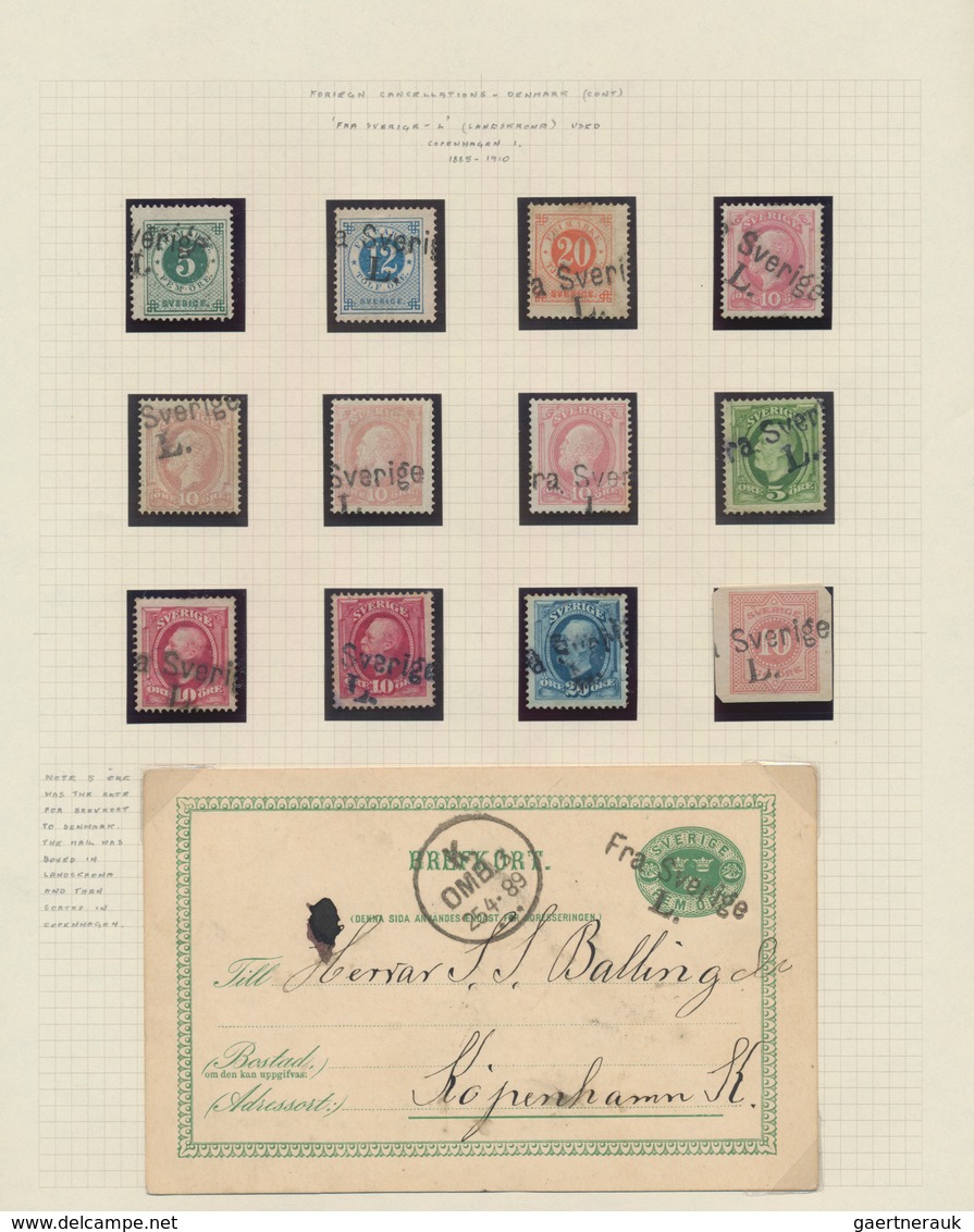 Schweden: 1660/2000 (ca.), all-embracing, extremely multi-sided and deeply specialised collection in