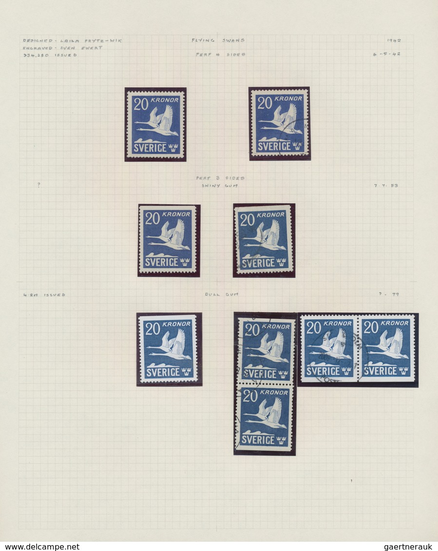 Schweden: 1660/2000 (ca.), all-embracing, extremely multi-sided and deeply specialised collection in