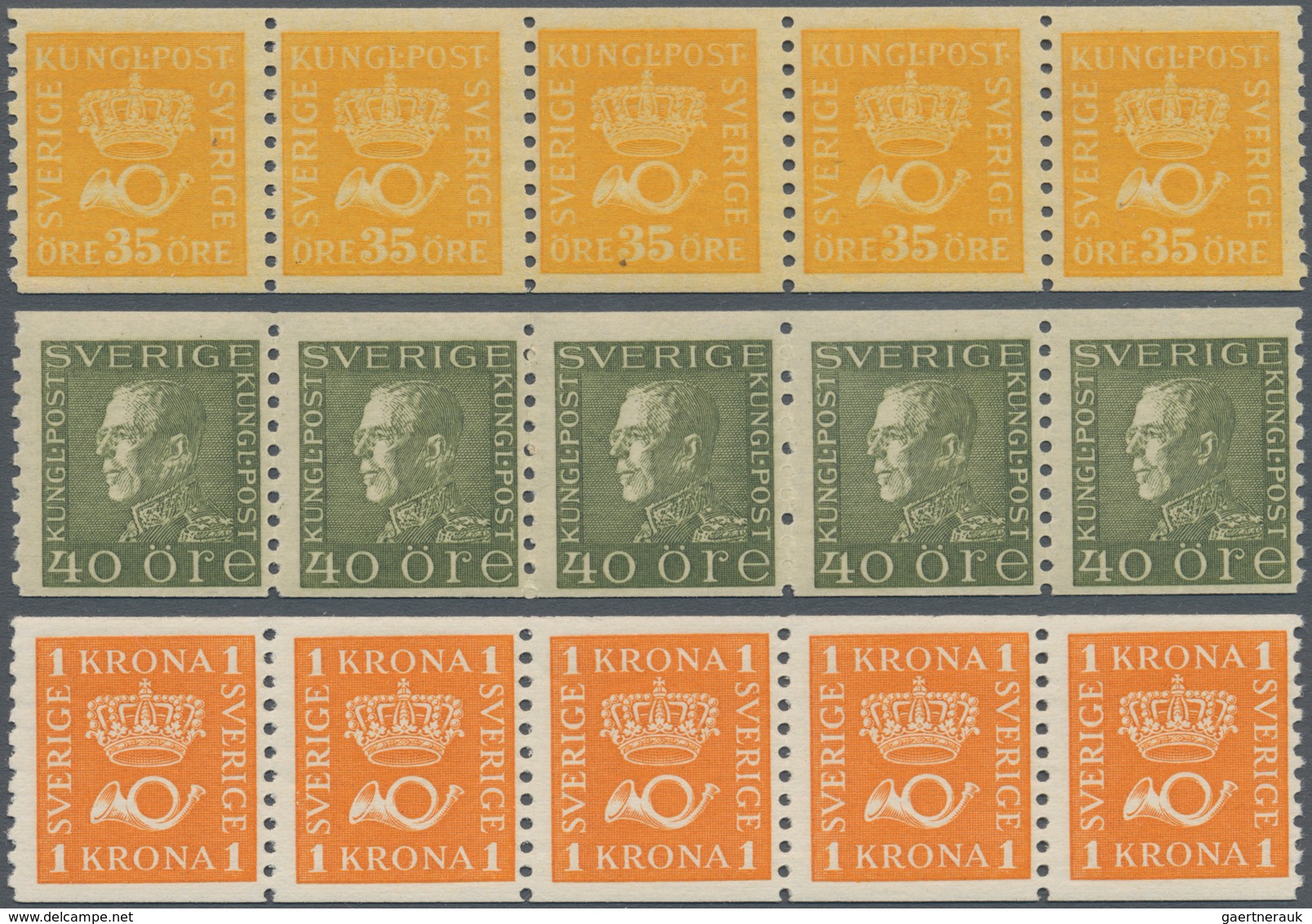 Schweden: 1855/1940 (ca.), Duplicates On Stockcards With A Nice Section Classic Issues Incl. 1855 Co - Lettres & Documents