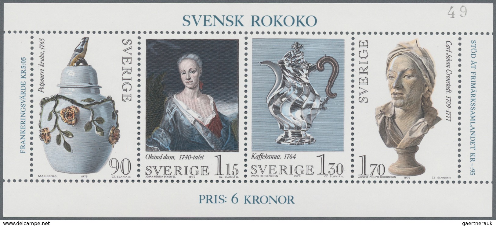 Schweden: 1969/1986, Duplicated Accumulation Of 11 Different MINIATURE SHEETS With Some In Larger Qu - Briefe U. Dokumente