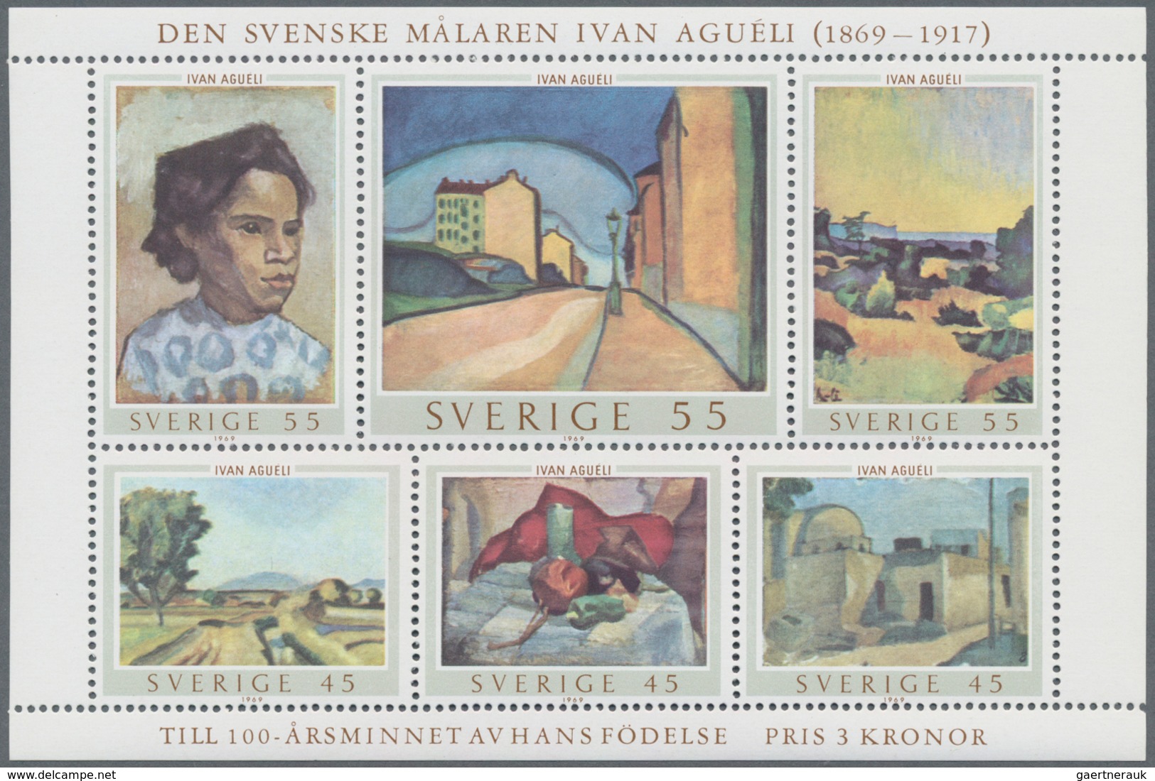 Schweden: 1969/1986, Duplicated Accumulation Of 11 Different MINIATURE SHEETS With Some In Larger Qu - Covers & Documents