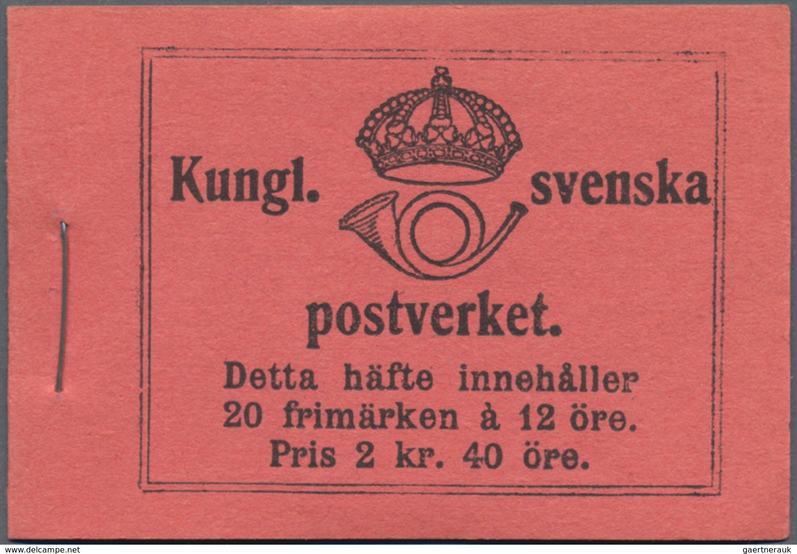 Schweden - Markenheftchen: 1918/1977, Duplicated Accumulation With 4.448 Stamp Booklets In About 90 - 1951-80