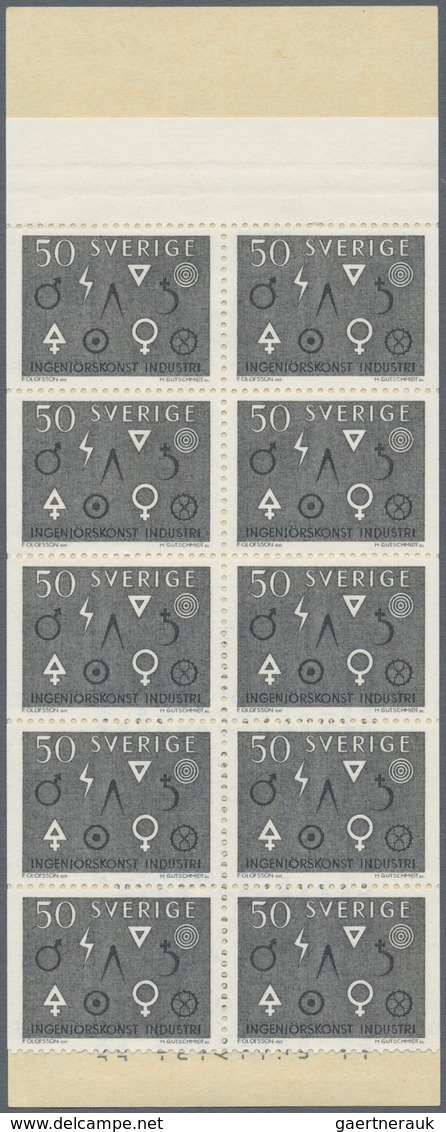 Schweden - Markenheftchen: 1941/1969, Duplicated Accumulation Of About 50 Different Stamp Booklets I - 1951-80