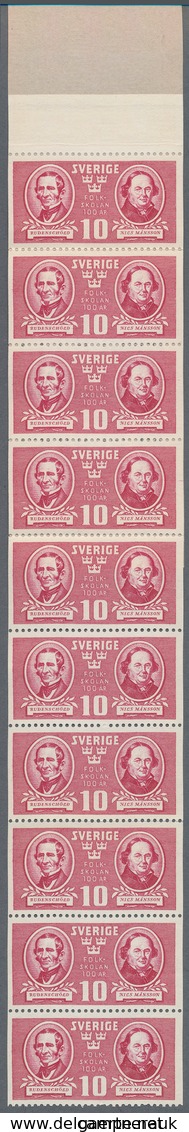 Schweden - Markenheftchen: 1942/1966, Duplicated Accumulation With 1.247 Stamp Booklets In 20 Differ - 1951-80