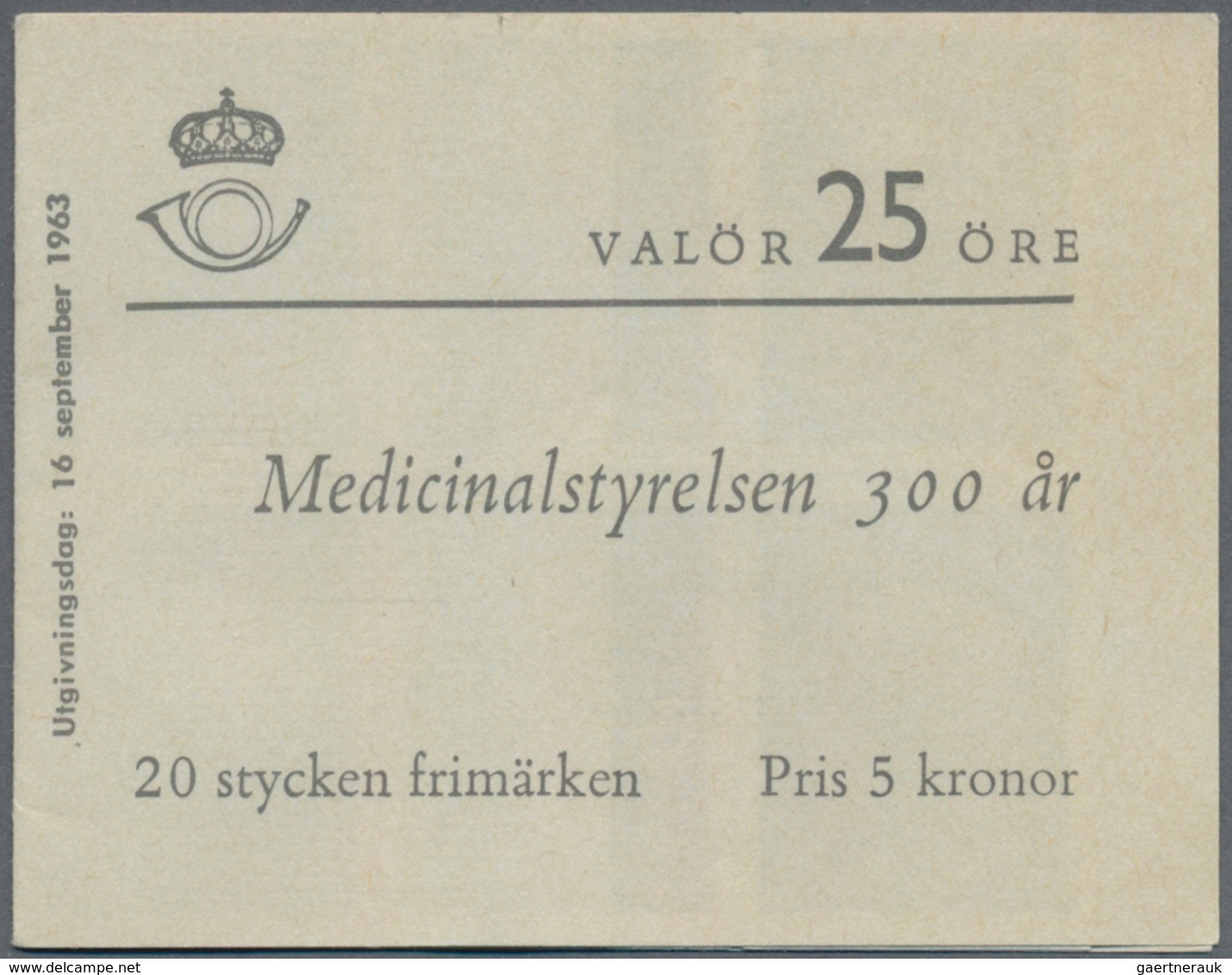 Schweden - Markenheftchen: 1947/1963, Duplicated Accumulation With 816 Stamp Booklets In About 17 Di - 1951-80