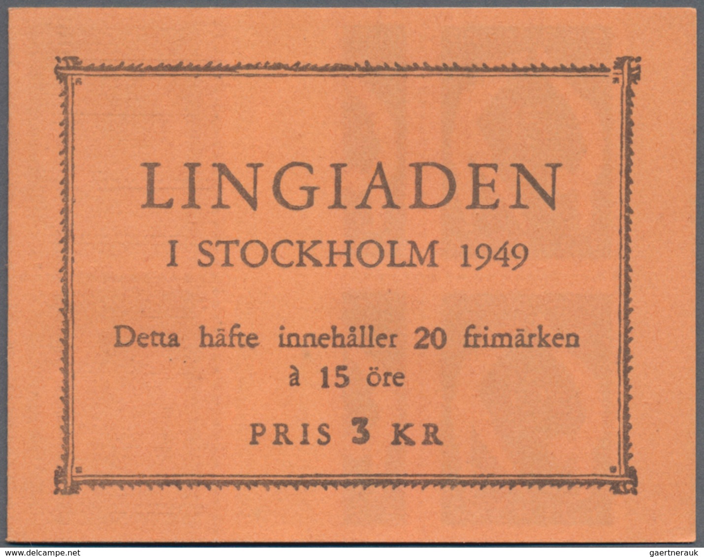 Schweden - Markenheftchen: 1947/1963, duplicated accumulation with 816 stamp booklets in about 17 di