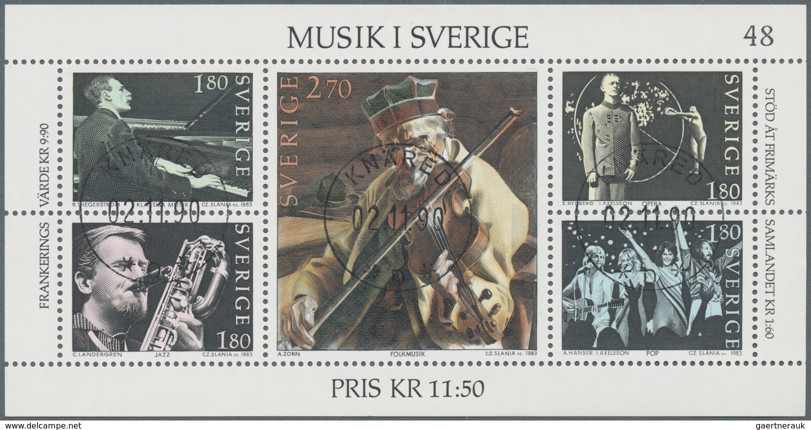 Schweden - Zusammendrucke: 1974/1993, BOOKLET PANES: accumulation with 3.781 complete booklet panes