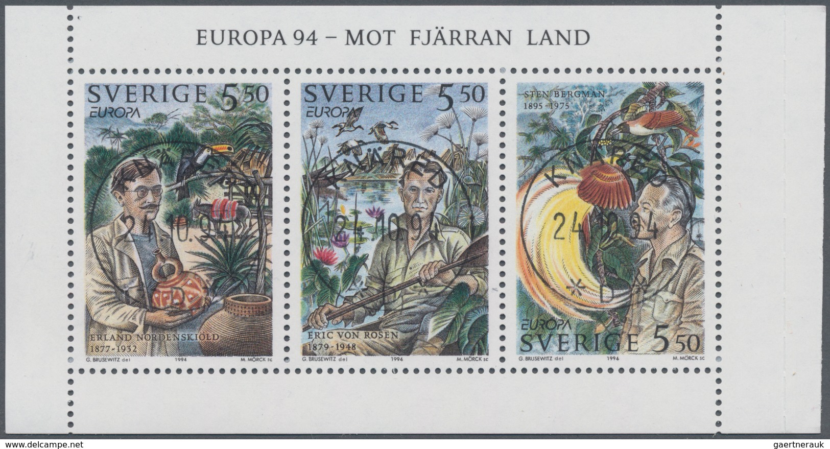 Schweden - Zusammendrucke: 1986/1994, BOOKLET PANES: Accumulation With About 300 Complete Booklet Pa - Other & Unclassified